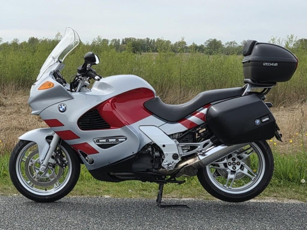 Zeer complete BMW K1200RS met koffers en weinig km's, Cardan-aandrijving, 4 cilinders, Motorrijbewijs A, Gebruikt