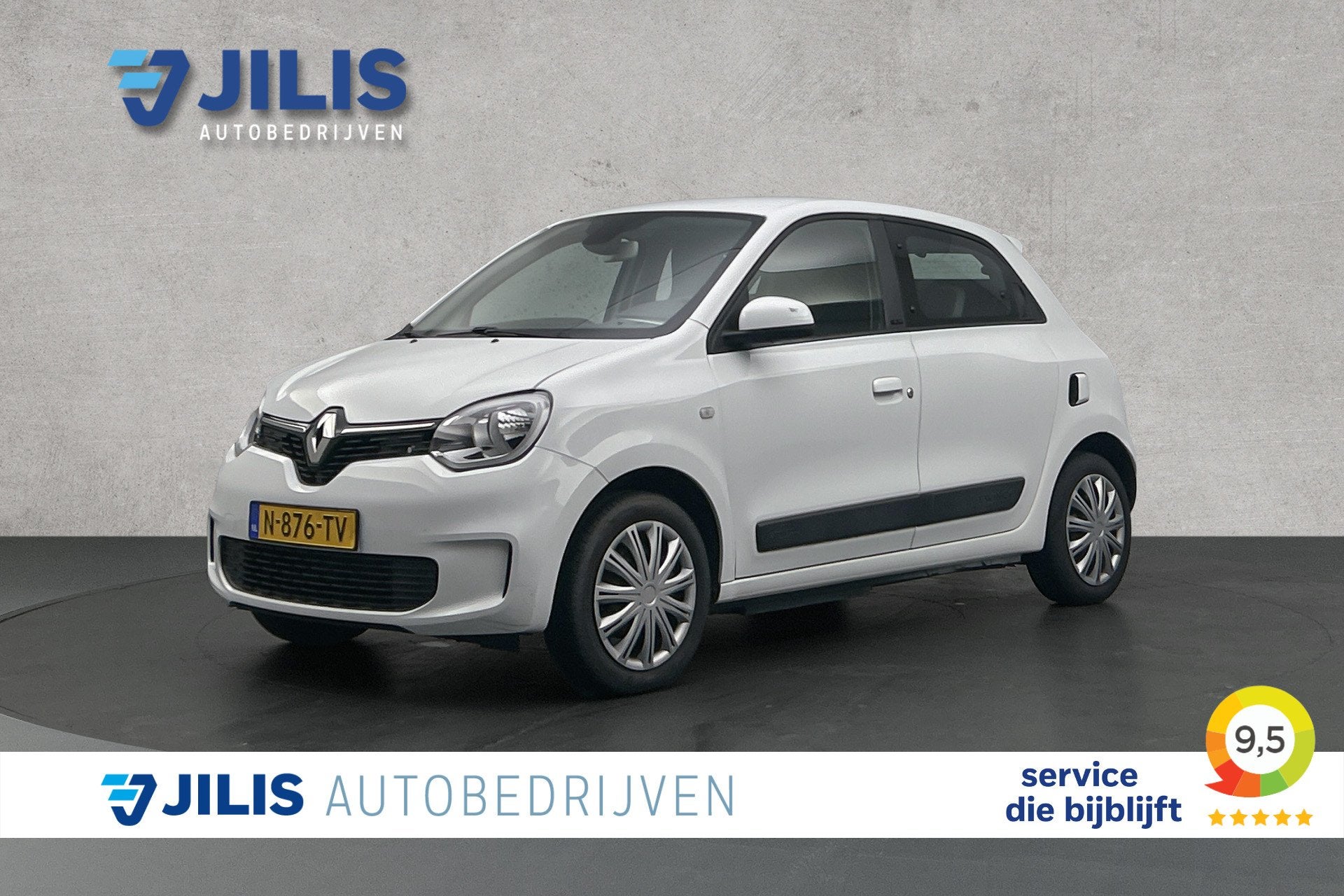 Renault Twingo Z.E. R80 Collection | Apple Carplay | Airco |, Auto's, Automaat, Huisgarantie, Met garantie (alle), Wit