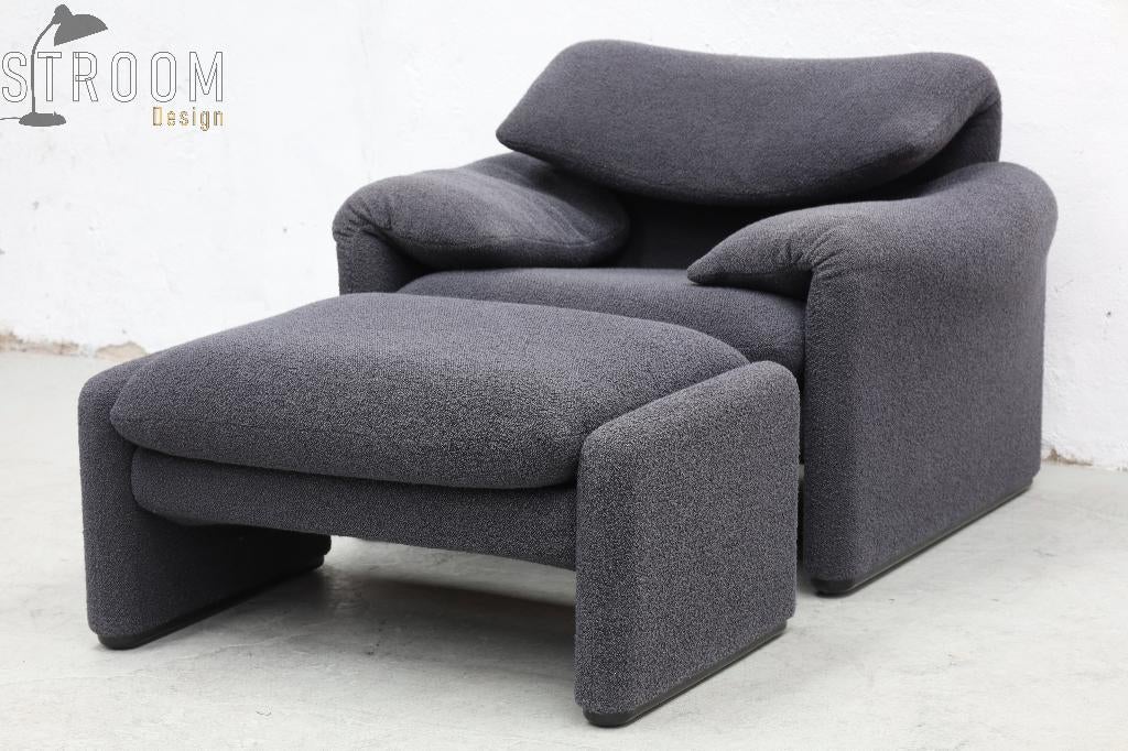 Cassina Maralunga Lounge set Vintage Italiaans Jaren Design, Ophalen, Gebruikt, Zie website, De Sede Ligne Roset Togo Knoll B&B Italia Retro Vitra Eames