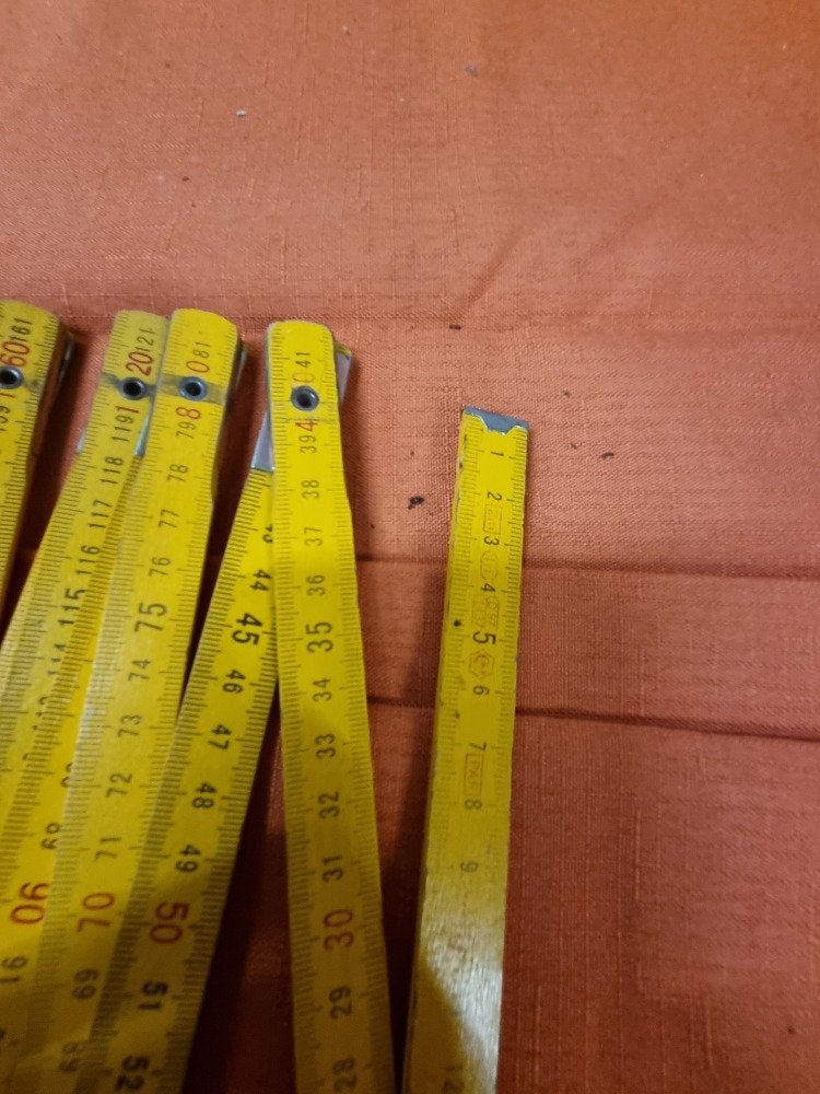 duimstok 2 meter van hout, Ophalen of Verzenden, 'T Olde Gre-j, Info@toldegrej.nl, Endepoelstraat 20f Didam