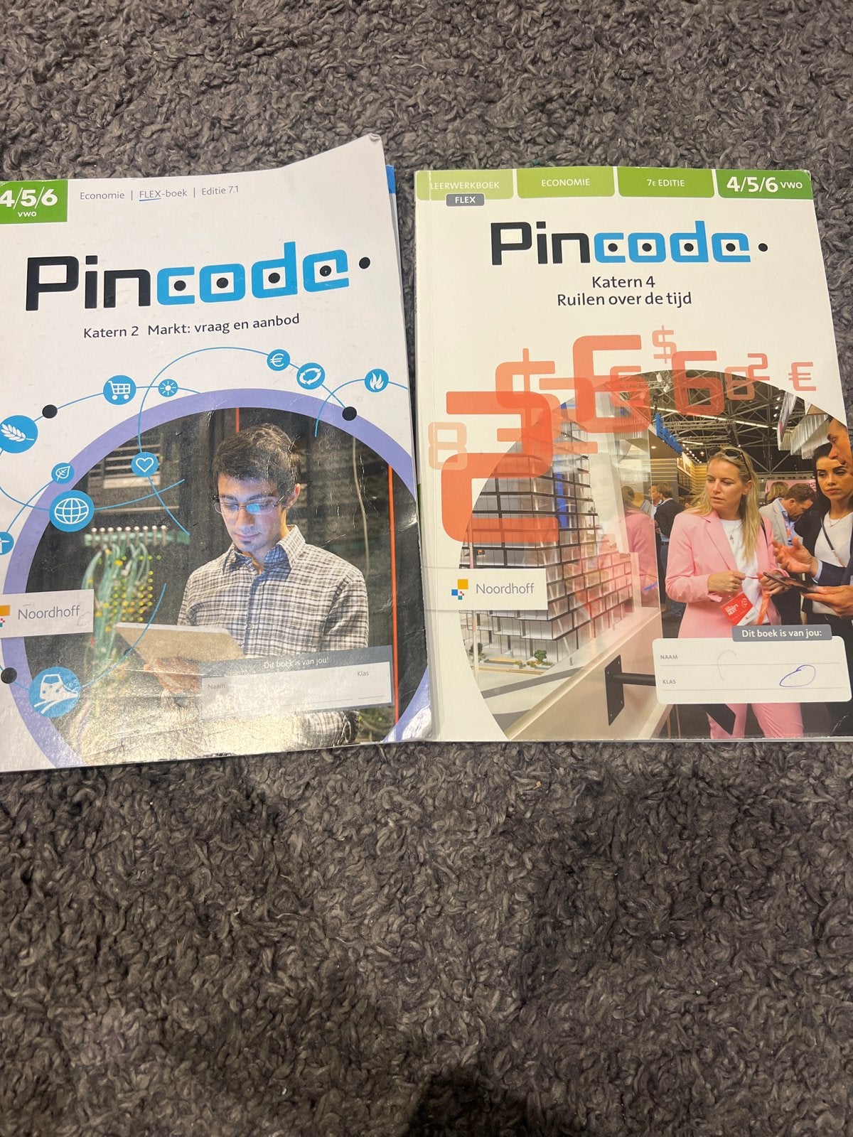 Pincode Economie 4/5/6 VWO - Nauwelijks gebruikt, Ophalen of Verzenden, Gamma, Zo goed als nieuw
