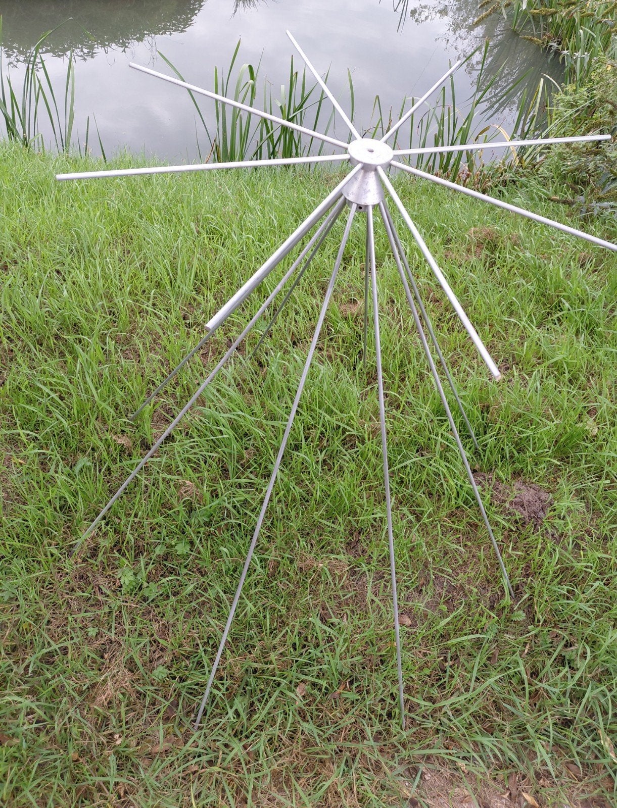 Discone antenne z.g.a.n., Ophalen of Verzenden, Zo goed als nieuw, Antenne