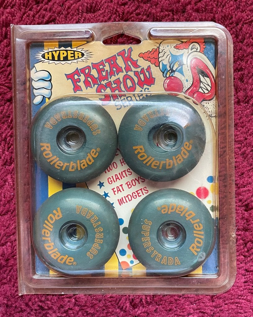 Hyper Wheels - 3 x 4 wheels in verpakking (1993), Ophalen of Verzenden, Zo goed als nieuw, Wielen of Lagers, Overige merken