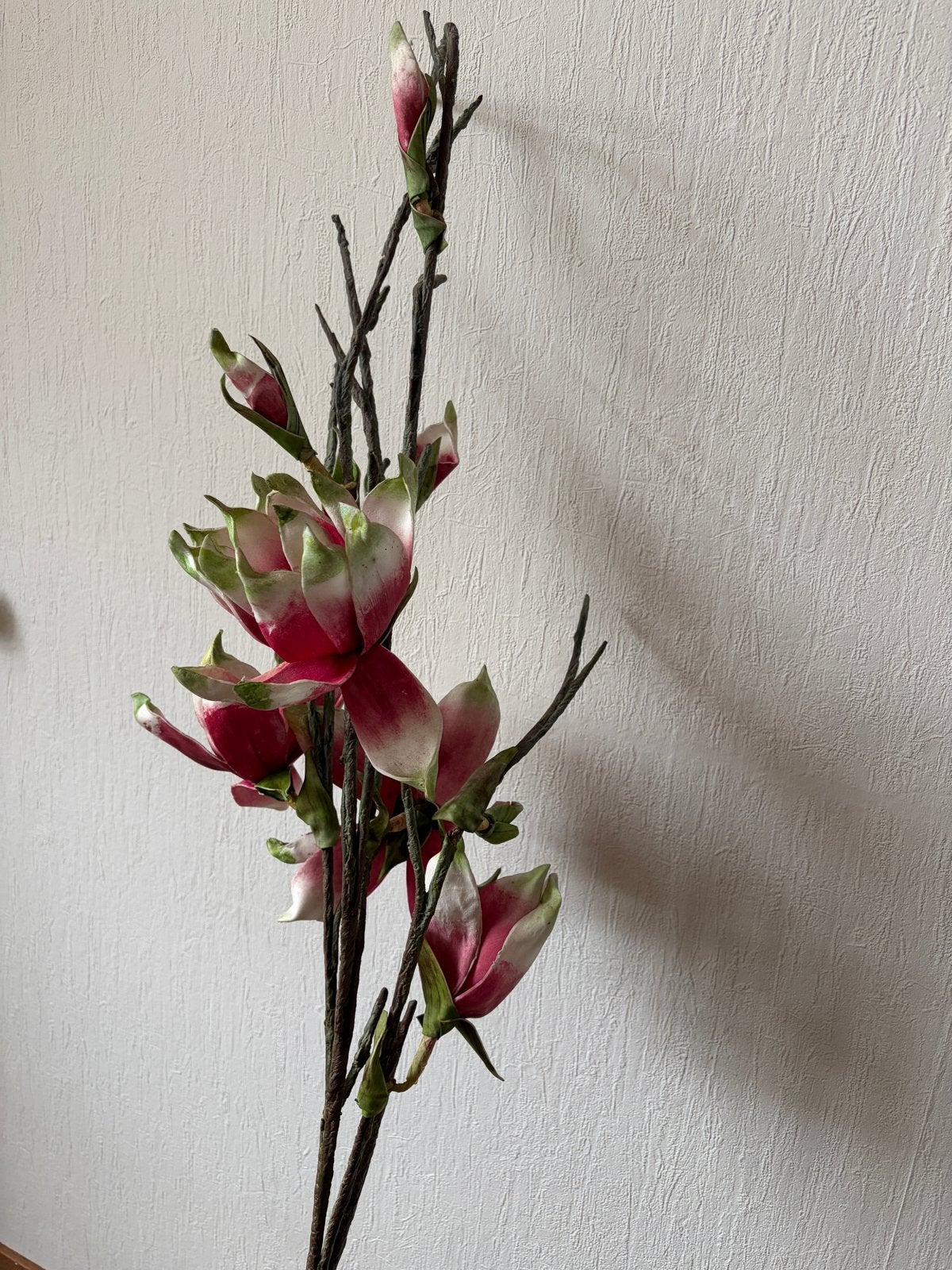 Kunstbloesem Magnolia tak, Huis en Inrichting, Binnen, Textiel, Ophalen of Verzenden, Zo goed als nieuw