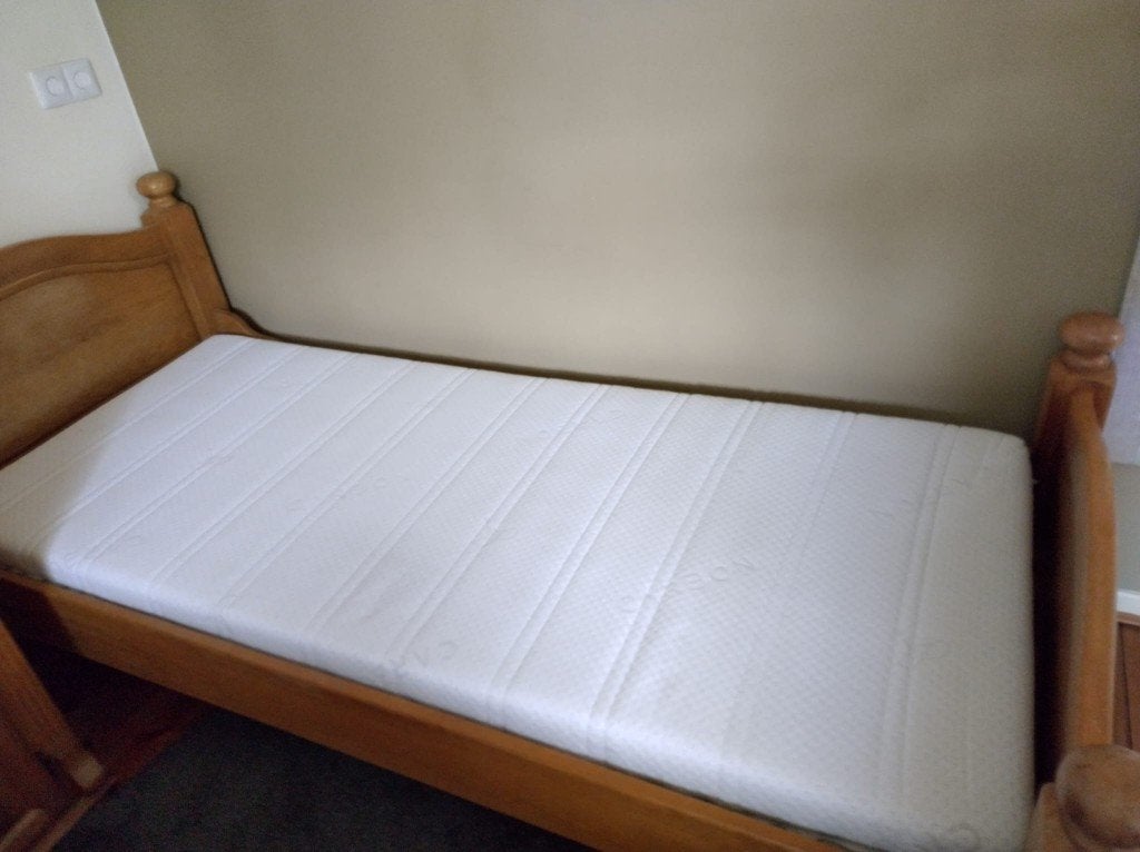 Carbon matras 80x190 cm, Ophalen, Eenpersoons, 190 cm of minder, Zo goed als nieuw