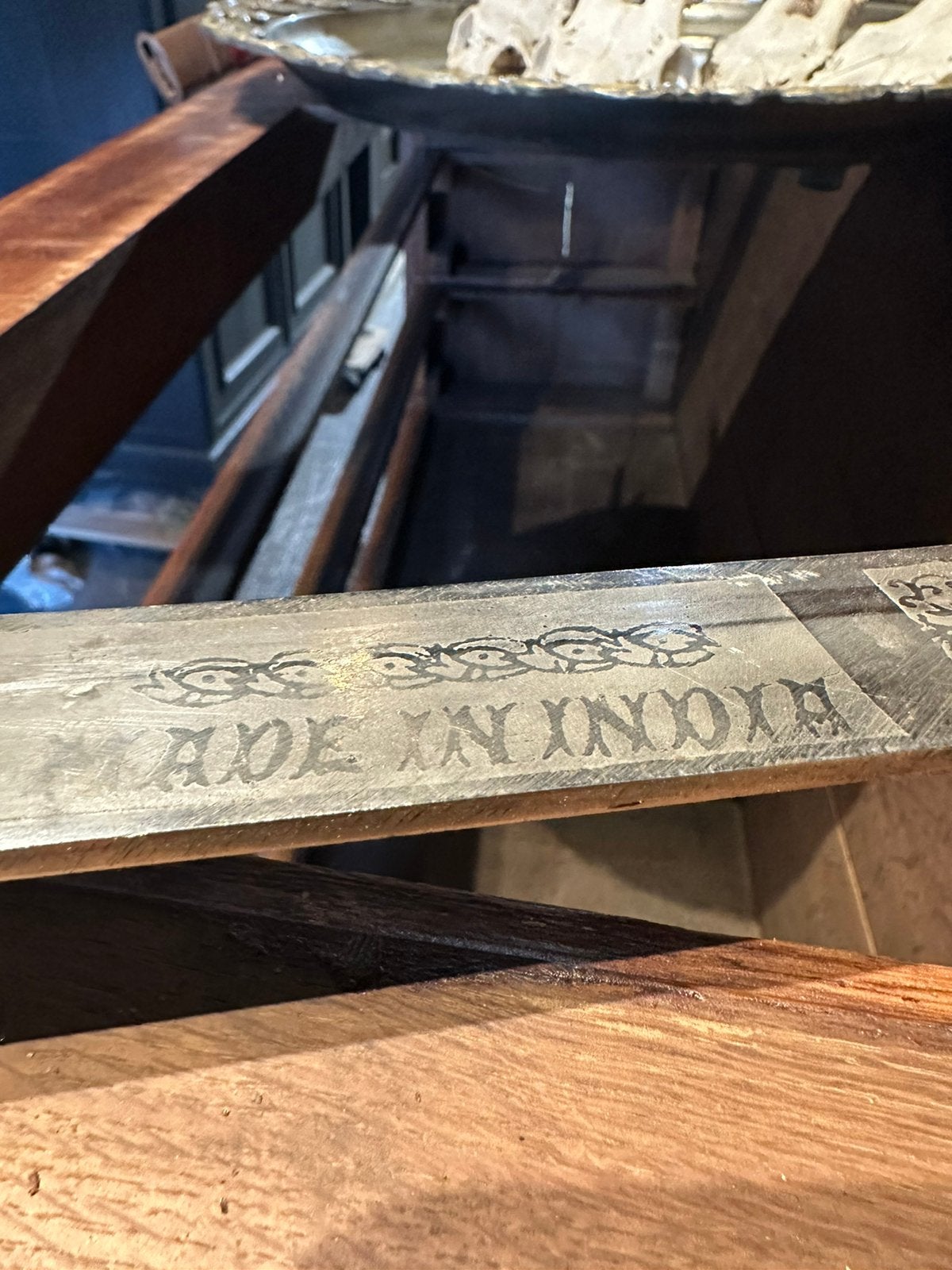 "HENDRICKX " Sabel met Schede " Made India", Verzamelen, Ophalen, Landmacht, Nederland, Zwaard of Sabel