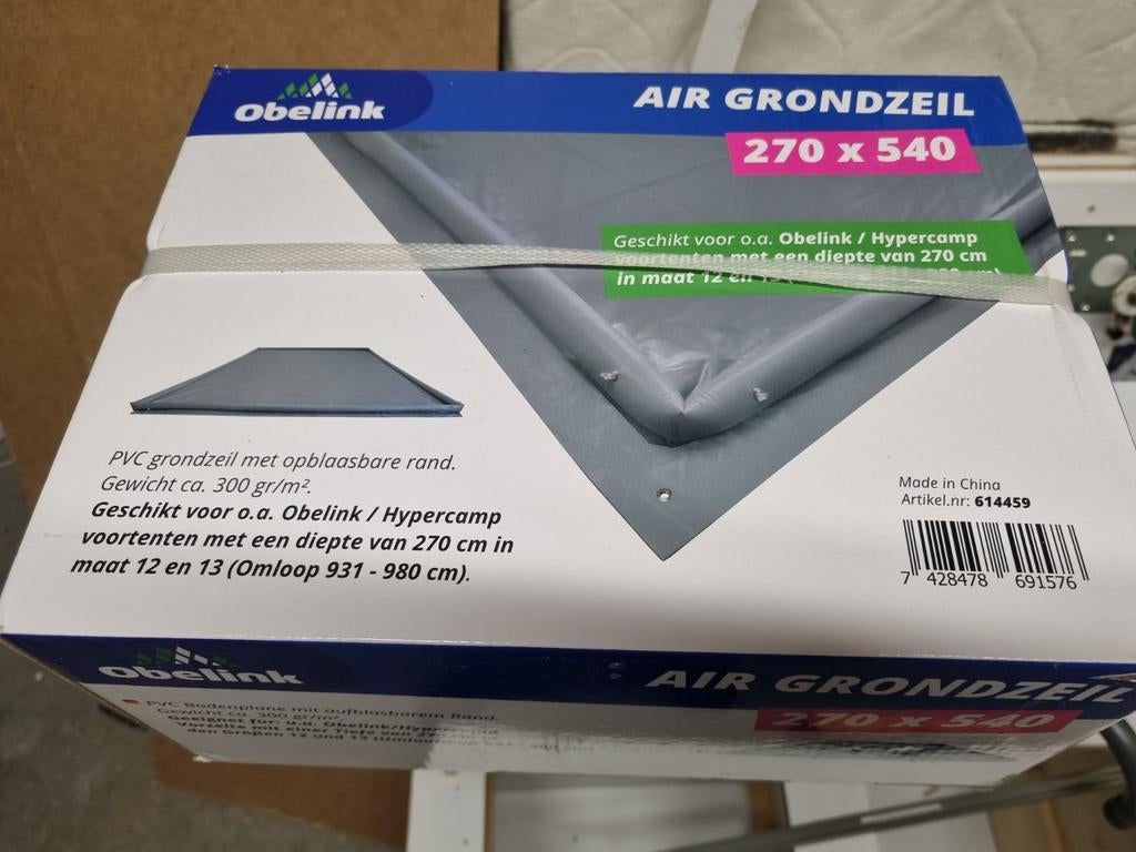 Obelink Air 270x540 grondzeil nieuw in doos, Ophalen of Verzenden, Nieuw