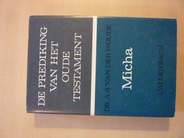 A. S. van der Woude - Micha, Ophalen of Verzenden, Zo goed als nieuw