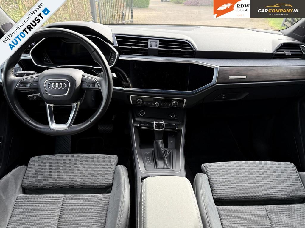 Audi Q3 Sportback|SLINE/Black edit.|SONOS|SFEER|Modelj. 2023, Gebruikt, Zwart, Met garantie (alle), 245 pk