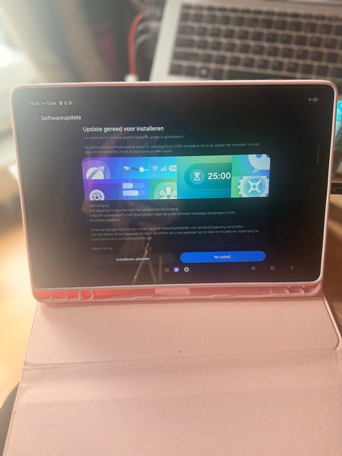Samsung Galaxy Tab A9+ 128GB Gray +  Accessoireset + Factuur, 11 inch, Ophalen of Verzenden, 128 GB, Wi-Fi