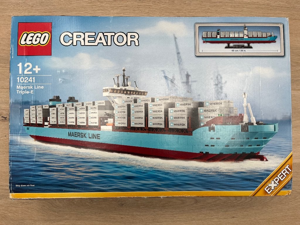 LEGO Creator Maersk Line Triple-E (10241), Kinderen en Baby's, Speelgoed | Duplo en Lego, Compleet, Lego, Nieuw, Ophalen of Verzenden