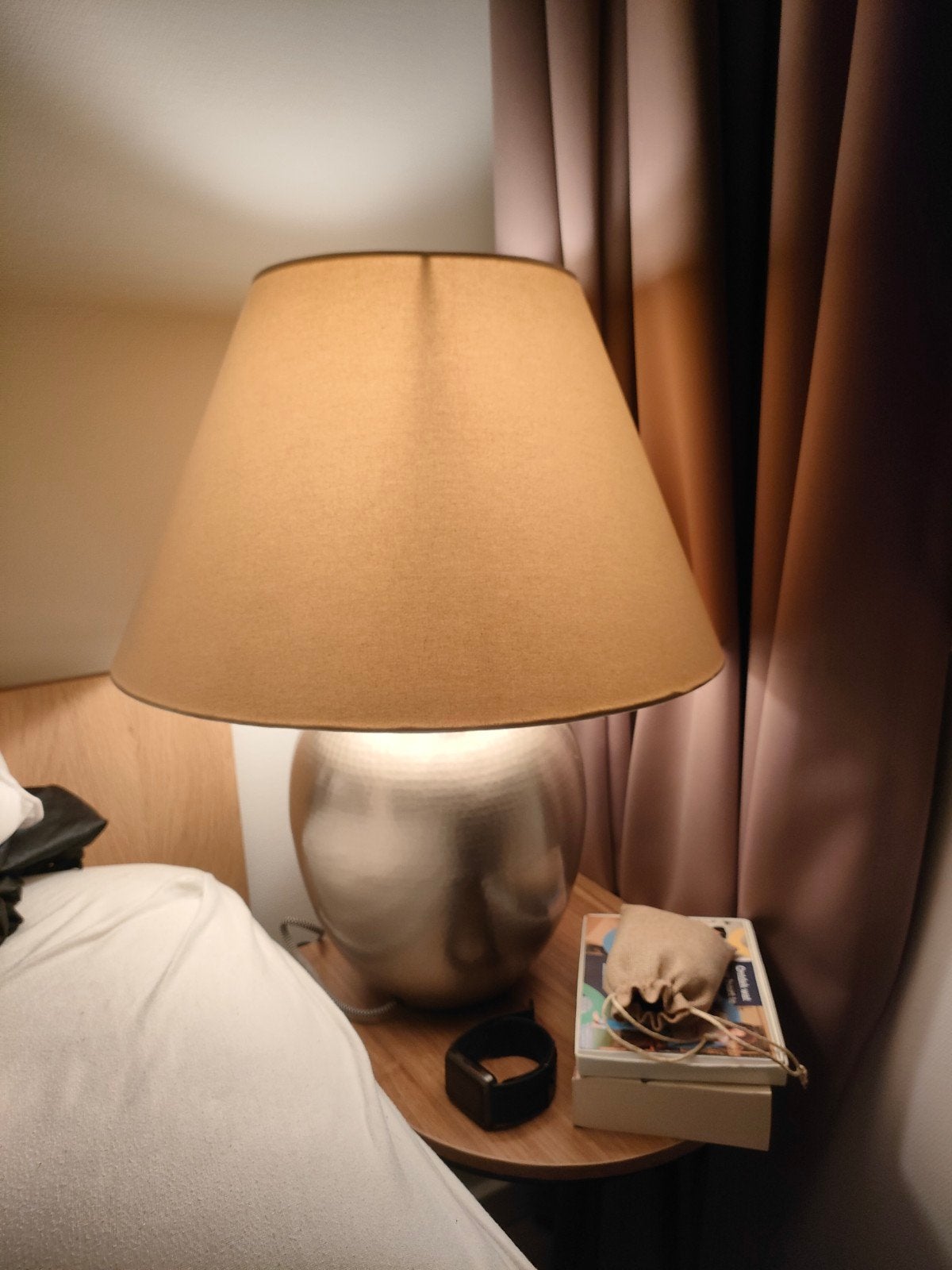Ikea Table Lamp, Beige, Ophalen of Verzenden, Zo goed als nieuw, IKEA
