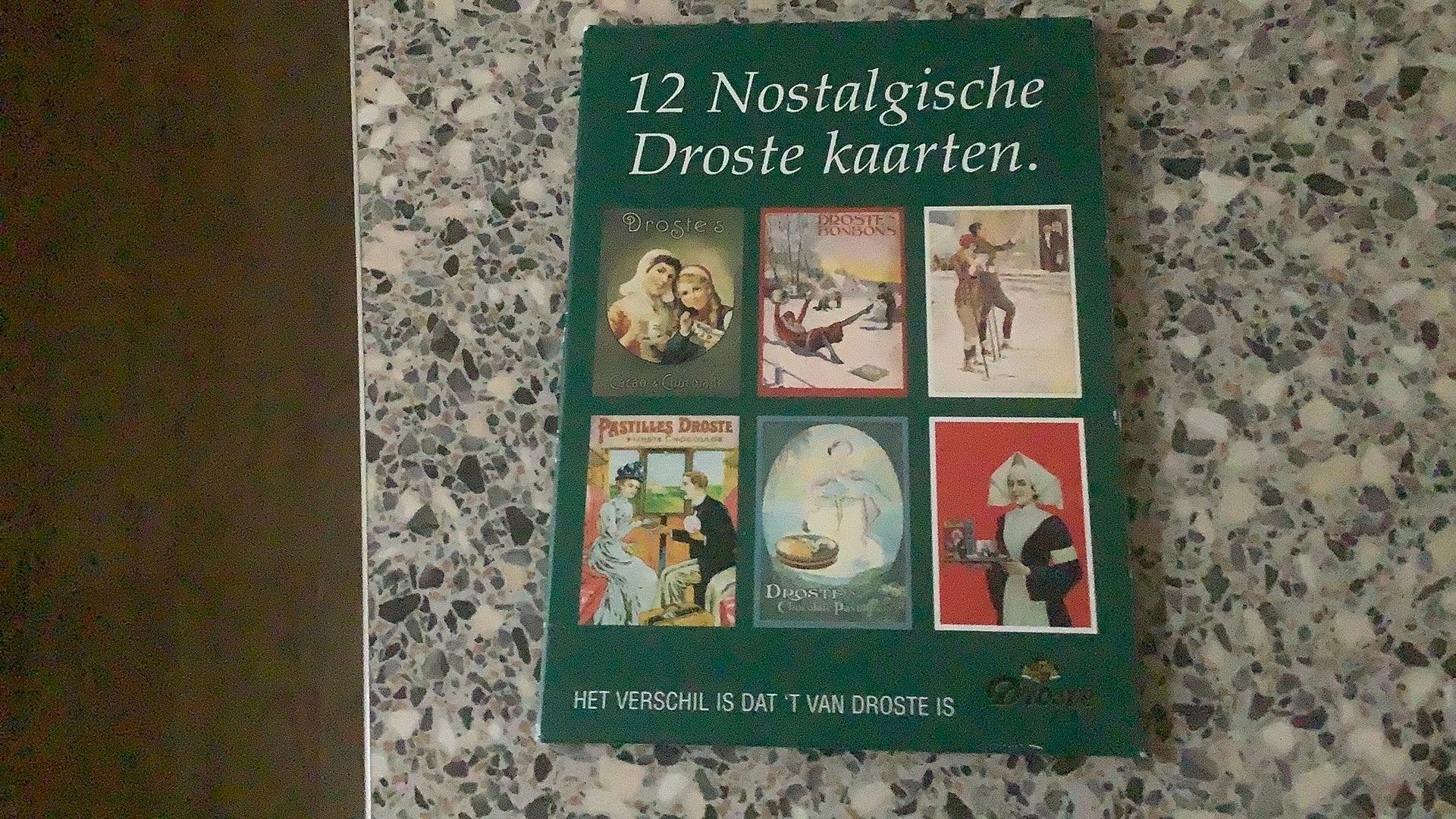 12 nostalgische Droste kaarten, Ophalen, 1920 tot 1940, Ambachten of Beroep