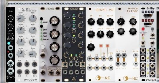 Eurorack uitverkoop, Verzenden, Zo goed als nieuw