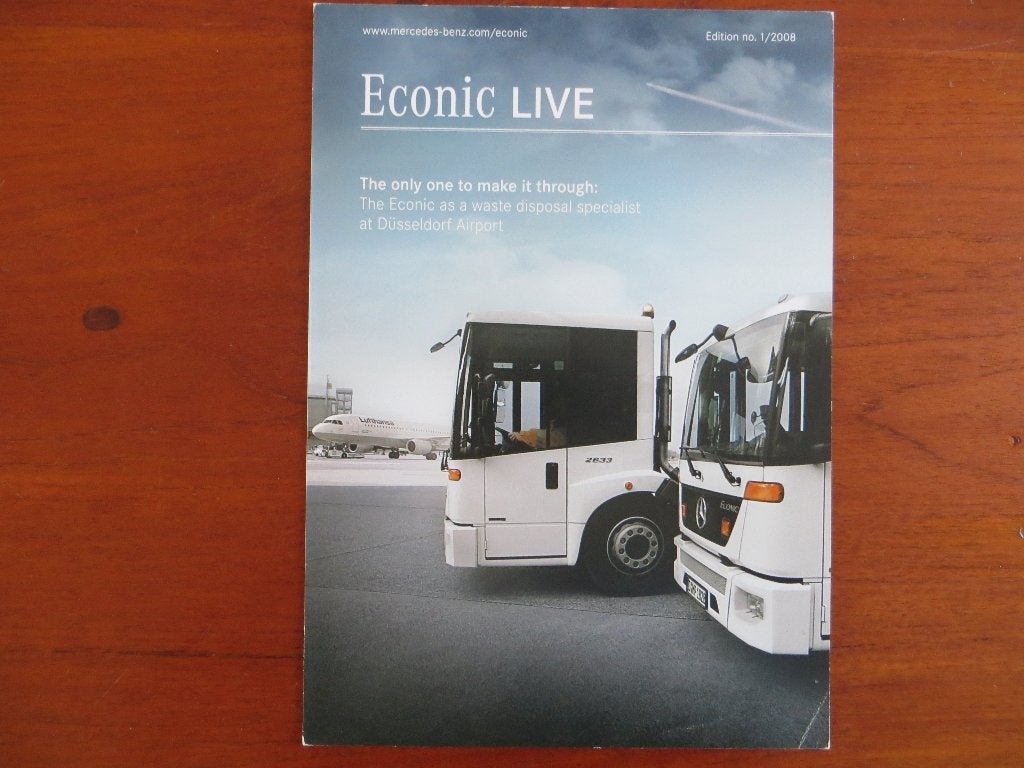 Mercedes-Benz Econic Live Düsseldorfer Airport (aug. 2008), Ophalen of Verzenden, Zo goed als nieuw, Mercedes