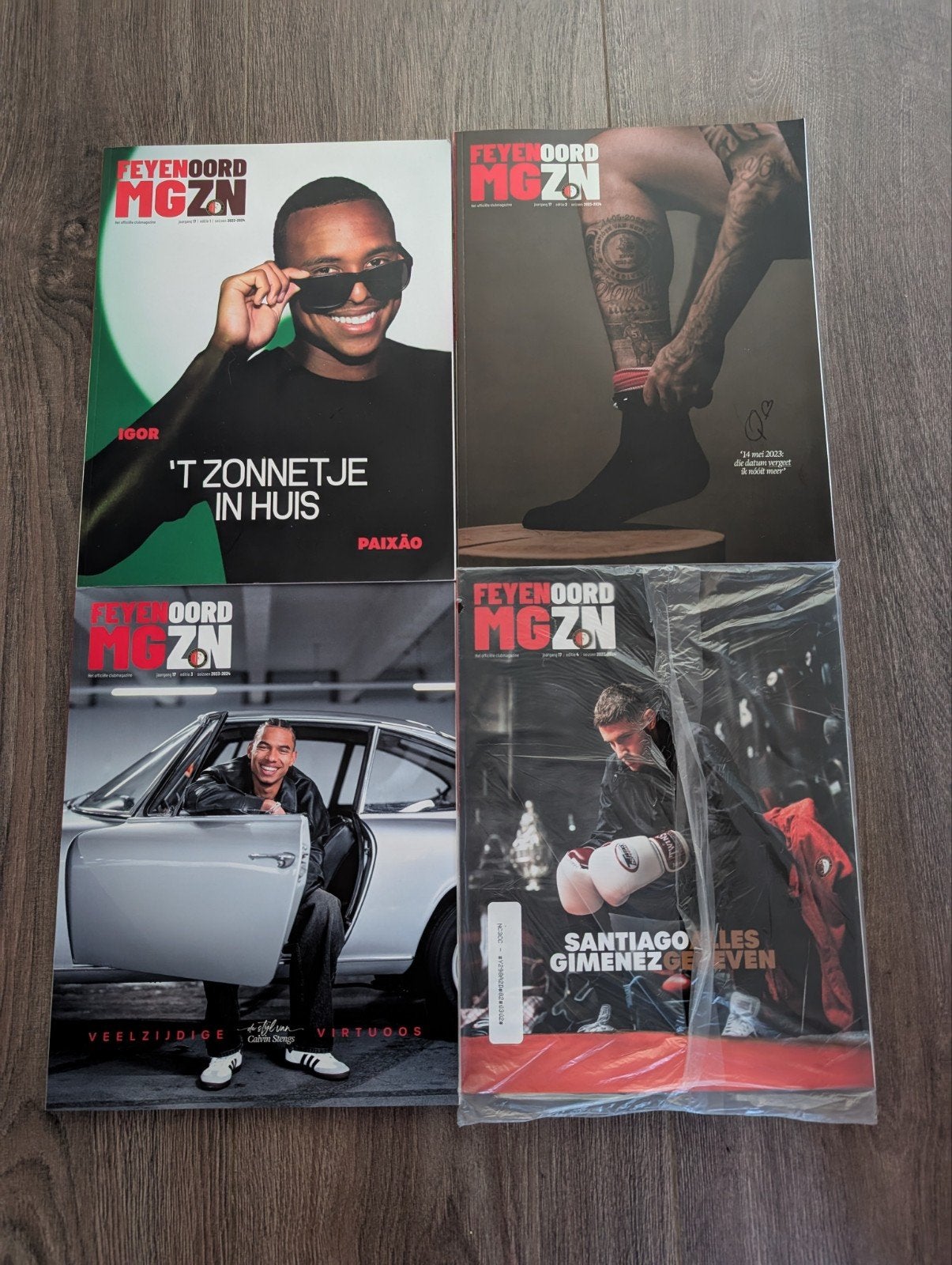 Feyenoord magazine jaargang 17, Verzamelen, Sportartikelen en Voetbal, Ophalen of Verzenden, Nieuw, Feyenoord, Boek of Tijdschrift
