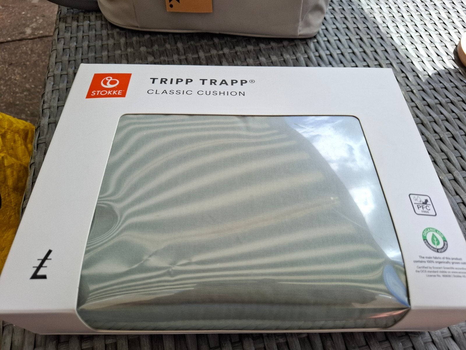 Stokke Tripp Trapp Classic Kussen Glacier Green Nieuw, Ophalen of Verzenden, Nieuw, Overige typen