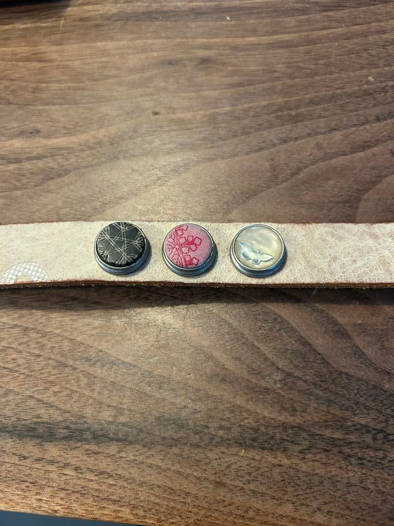 Leren Noosa armband, Ophalen, Overige kleuren, Leer