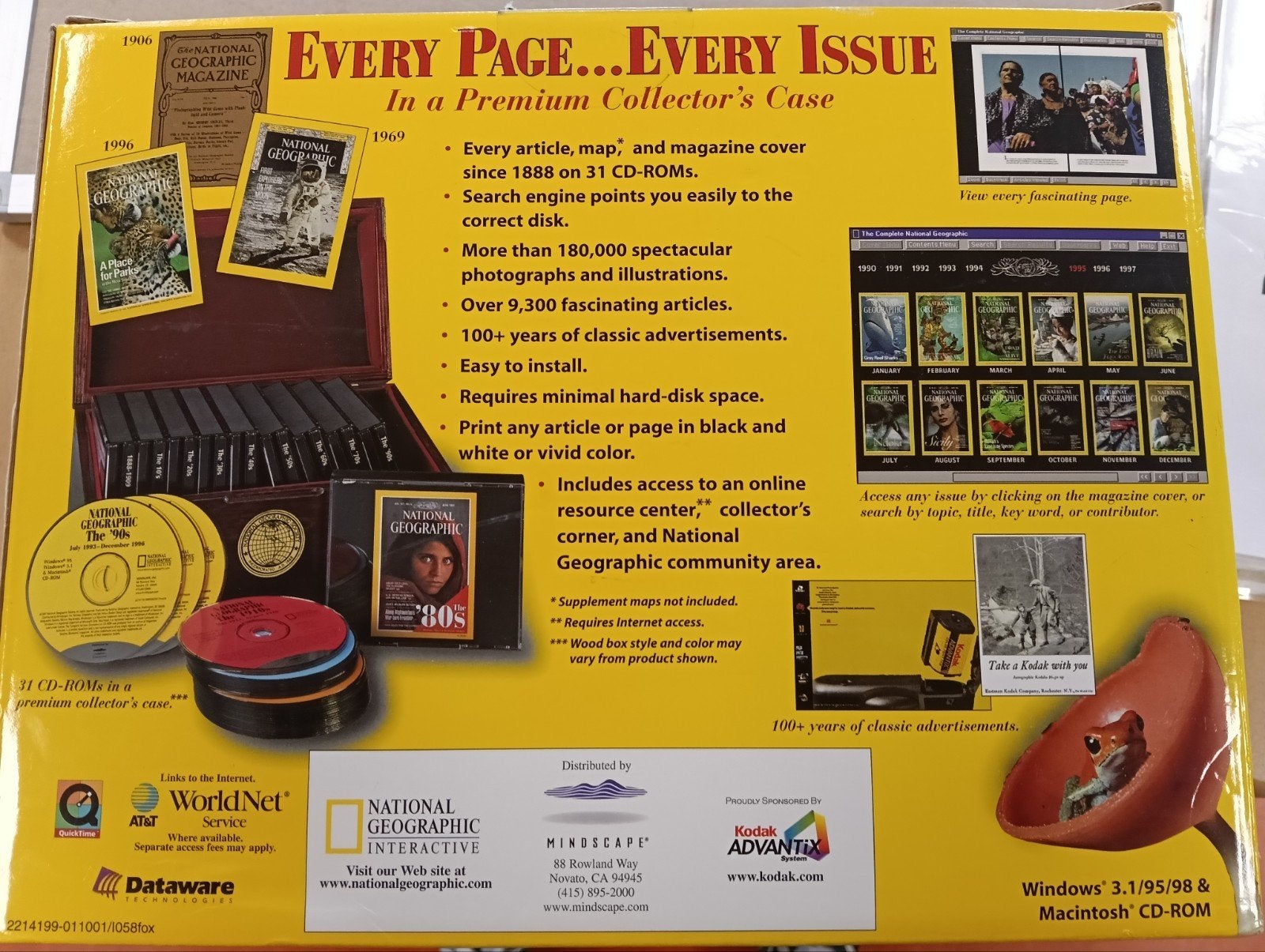 National Geographic Collectors edition, Ophalen, Zo goed als nieuw