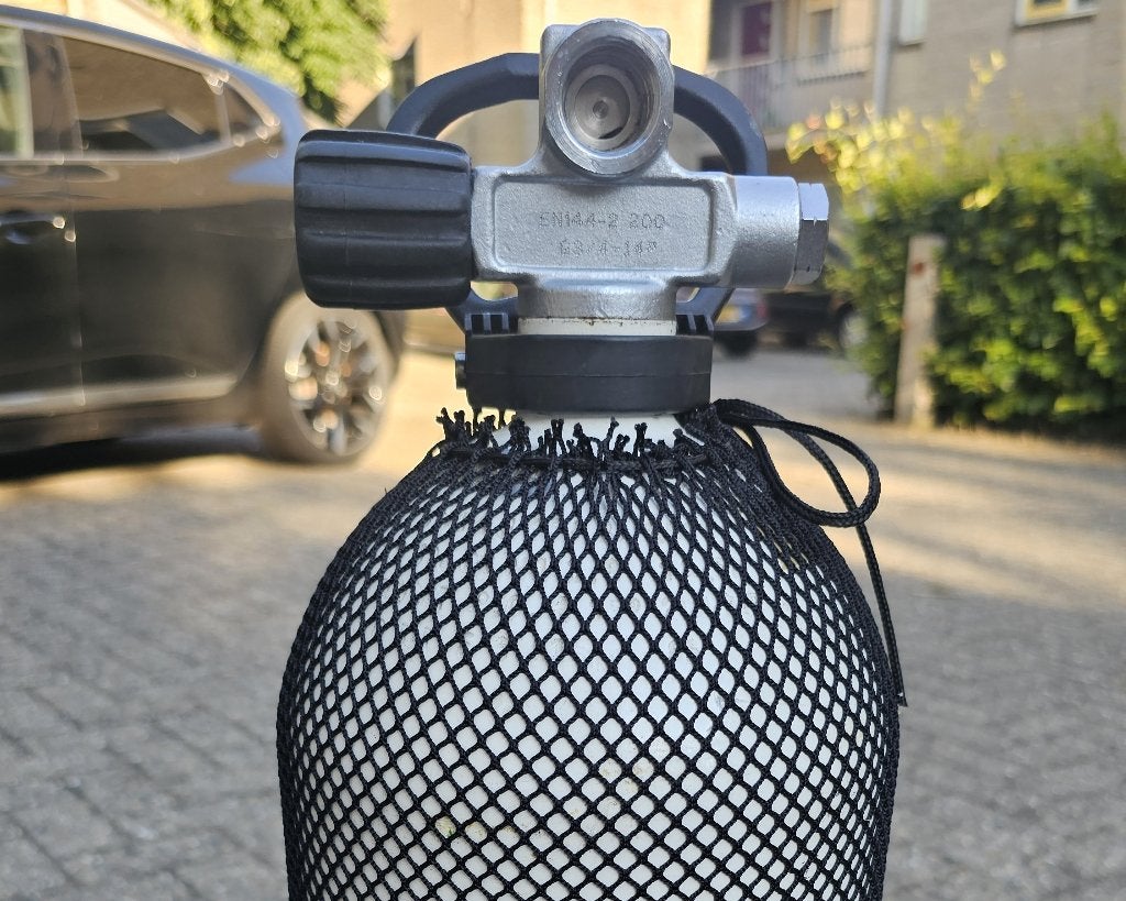 Duikfles 10L 200 BAR - Ideaal als stage fles, Watersport en Boten, Duiken, Ophalen, Gebruikt, Duikfles