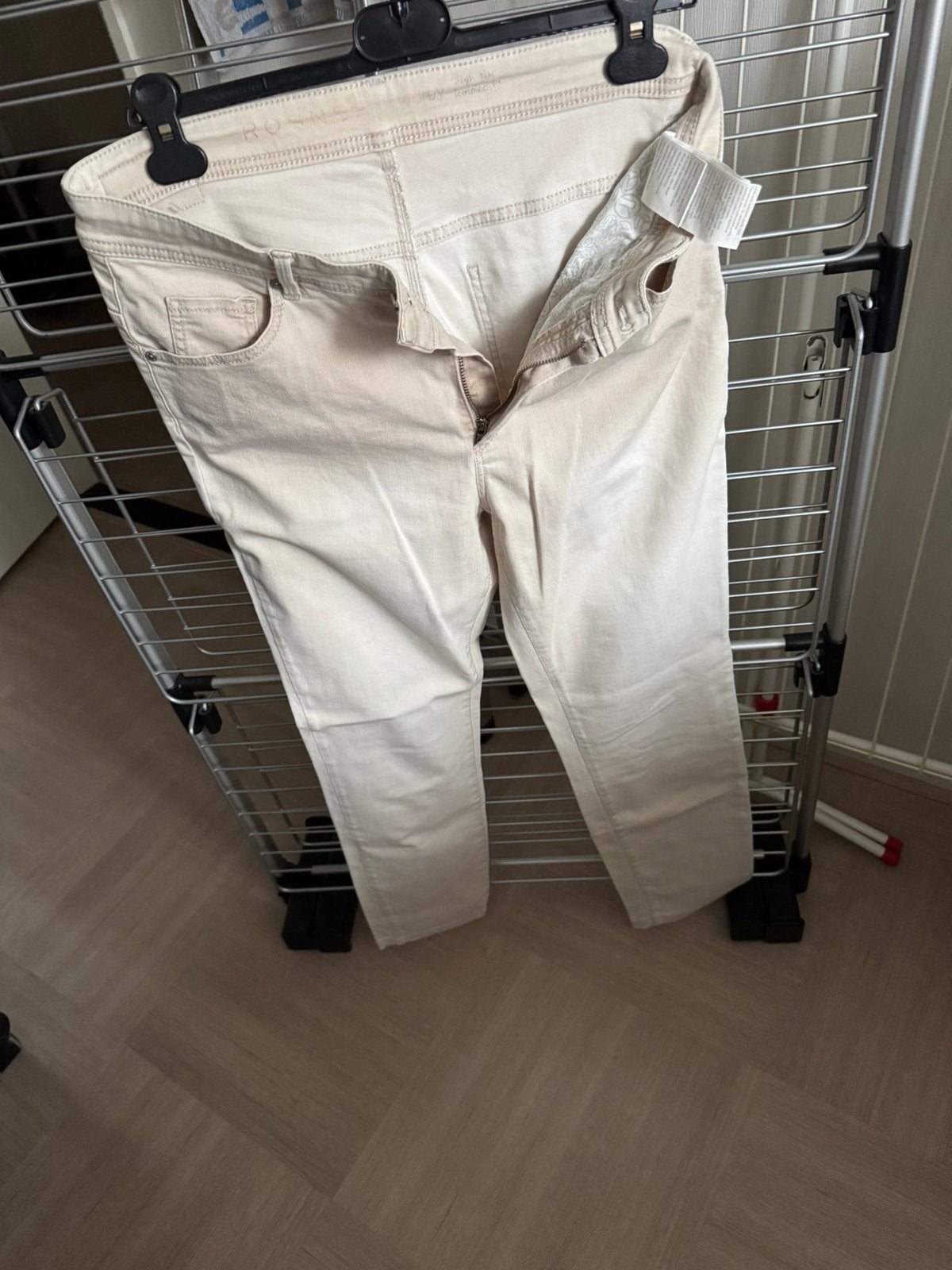 Rosner jeans Audrey maat 42 beige, Overige kleuren, Ophalen of Verzenden, Gedragen, Rosner