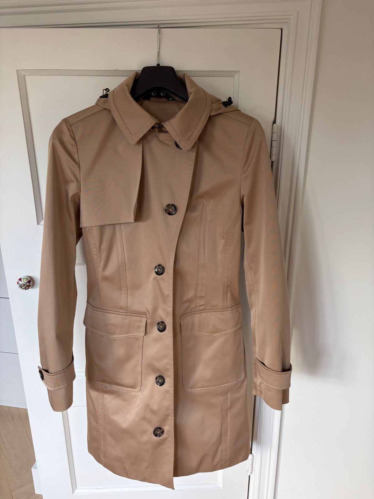Rain Couture Waterdichte Trenchcoat - Beige, Maat L, Ophalen of Verzenden, Zo goed als nieuw, Maat 42/44 (L), Beige