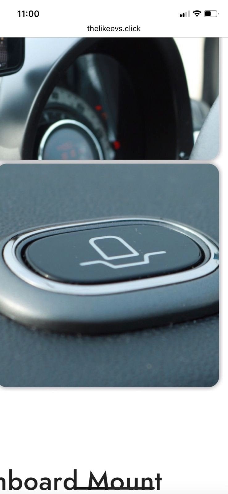 Telefoonhouder Fiat/Alfa/Lancia TomTom Socket fiat 500 etc., Ophalen of Verzenden, Zo goed als nieuw, Auto