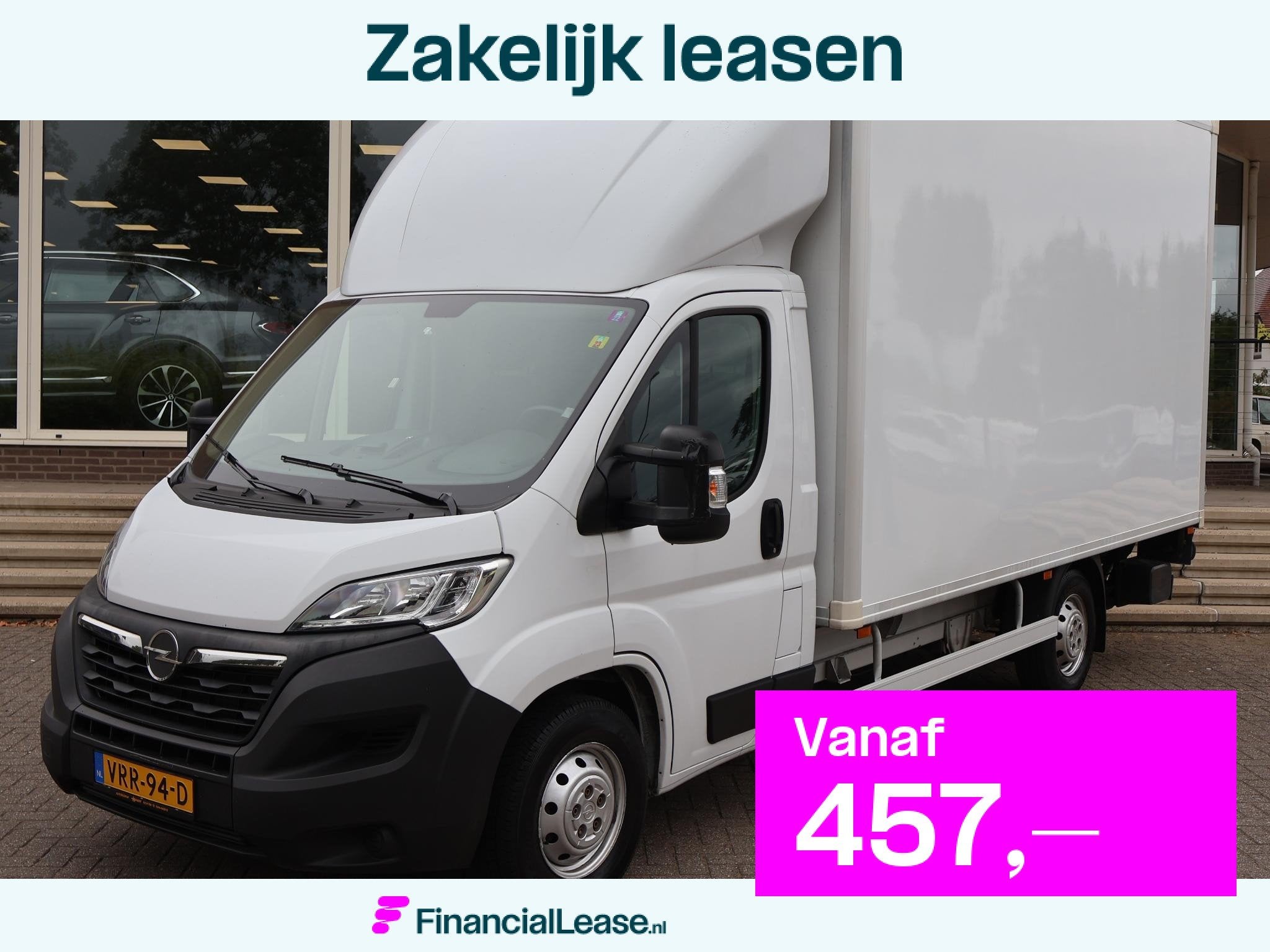 Opel Movano 2.2D 140 PK L4 MEUBELBAK + LAADKLEP | CRUISE | A, Voorwielaandrijving, Start-stop-systeem, Stof, Gebruikt