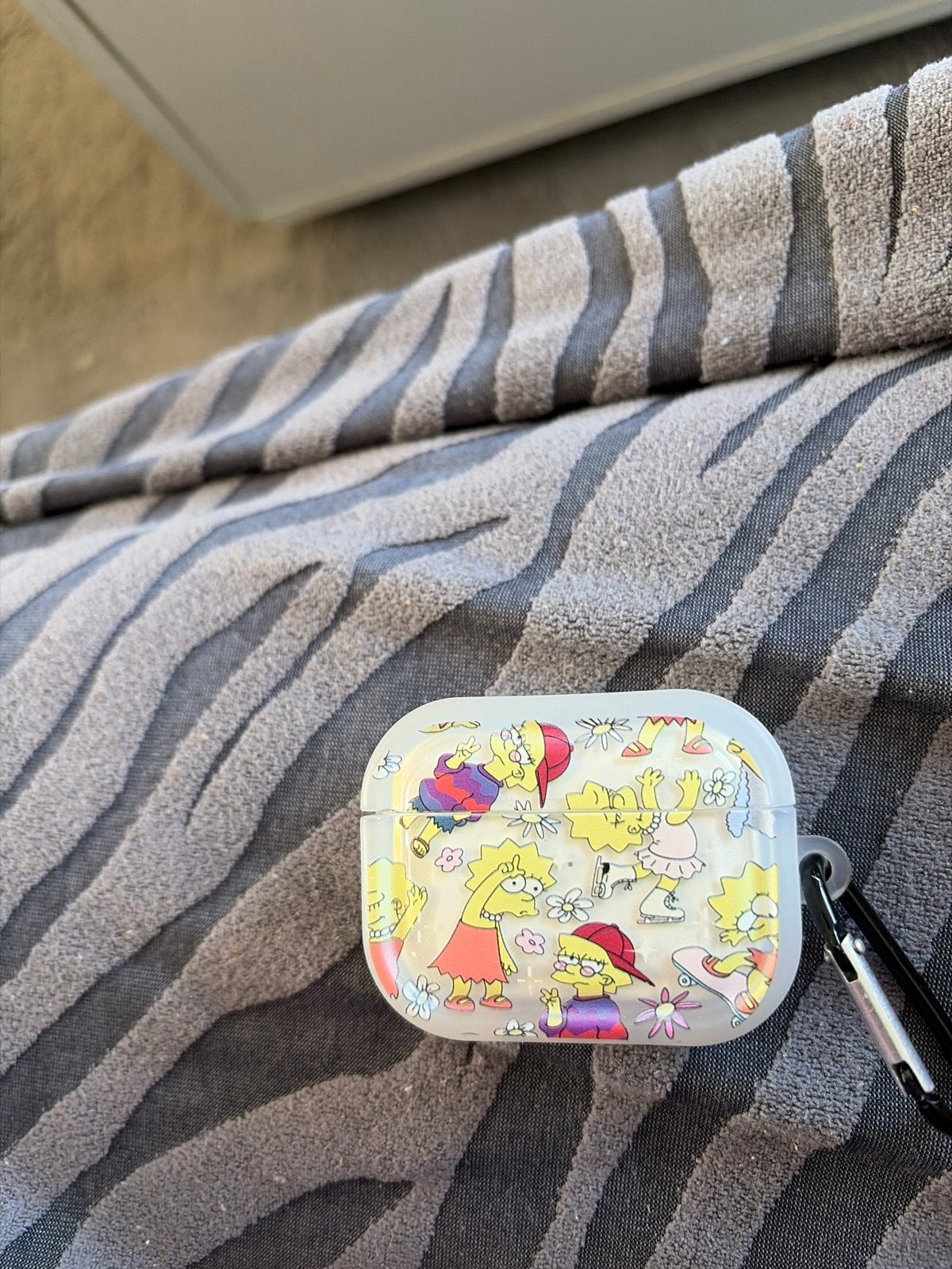 AirPods Pro 2 hoesje The Simpsons hoesje, Kunststof, Gebruikt, Overige merken, Hoesje of Tasje