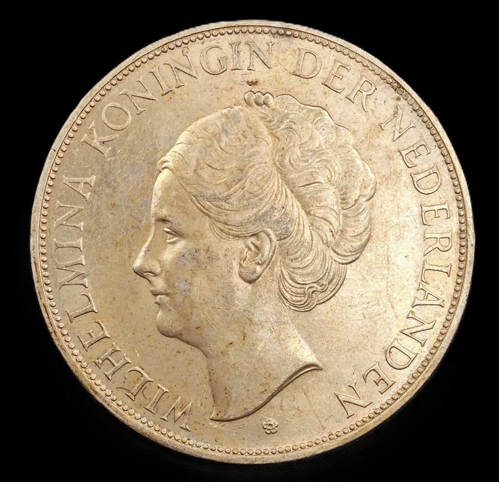 1938 Rijksdaalder Wilhelmina UNC, Postzegels en Munten, Zilver, Koningin Wilhelmina, 2½ gulden, Verzenden