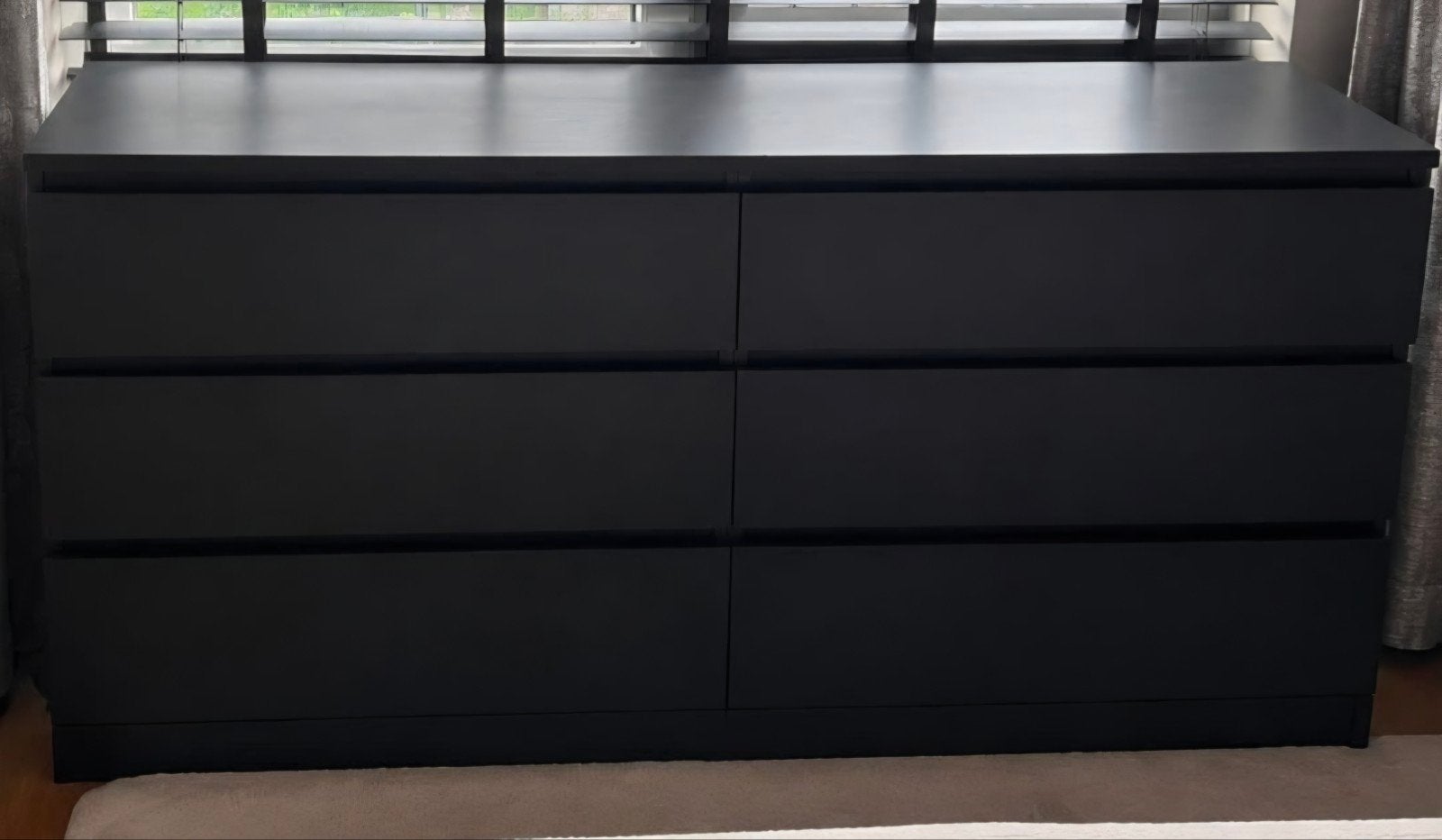 IKEA Malm ladekast met 6 lades - kleine gebruikerssporen, Ophalen, Gebruikt, 100 tot 150 cm, 5 laden of meer