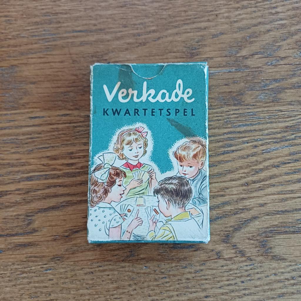 Verkade kwartet, Verzamelen, Speelkaarten, Jokers en Kwartetten, Ophalen of Verzenden, Gebruikt, Kwartet(ten)