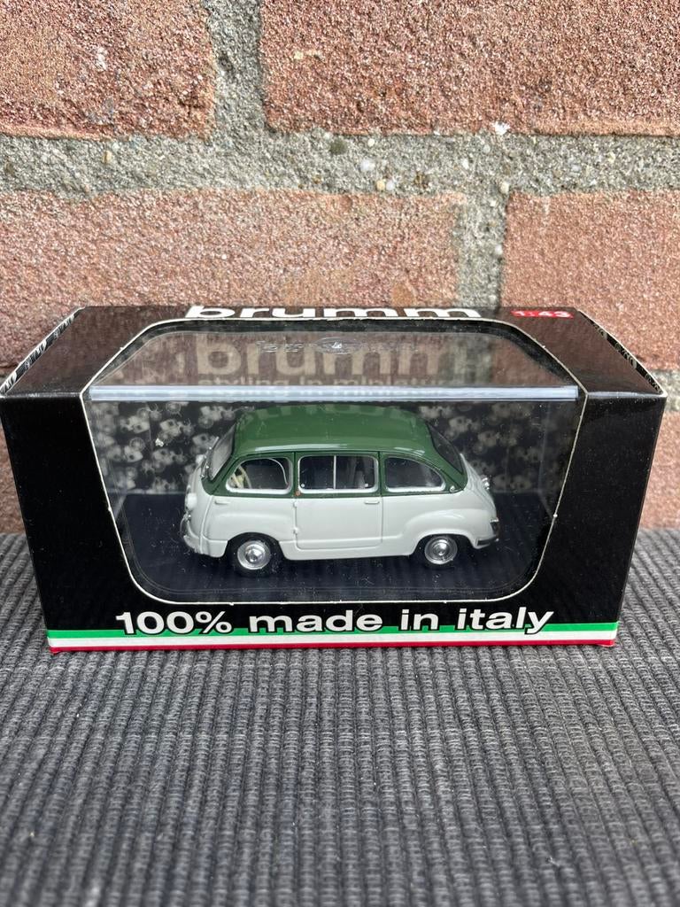 1:43 Fiat 600D multipla, Ophalen of Verzenden, Nieuw, Auto, Overige merken
