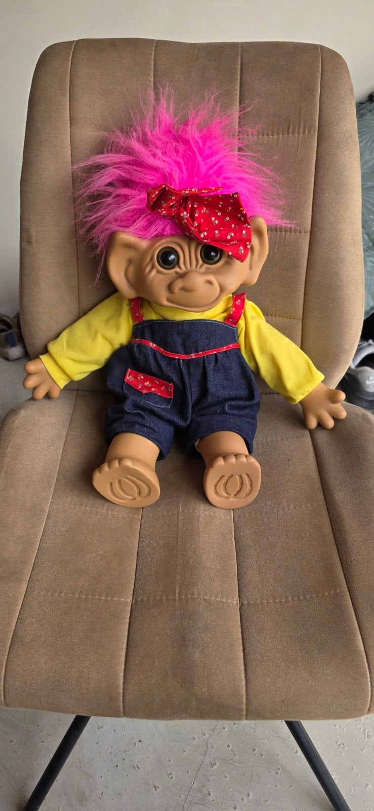 Vintage Troll Pop Jaren '80, Ophalen of Verzenden, Gebruikt, Pop