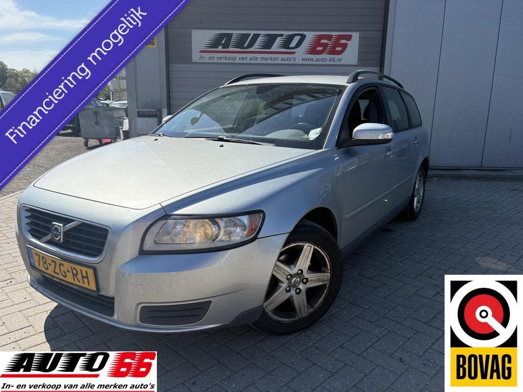Volvo V50 2.0 Summum APK tot 07-2027, Stof, Zwart, 4 cilinders, Stoelverwarming