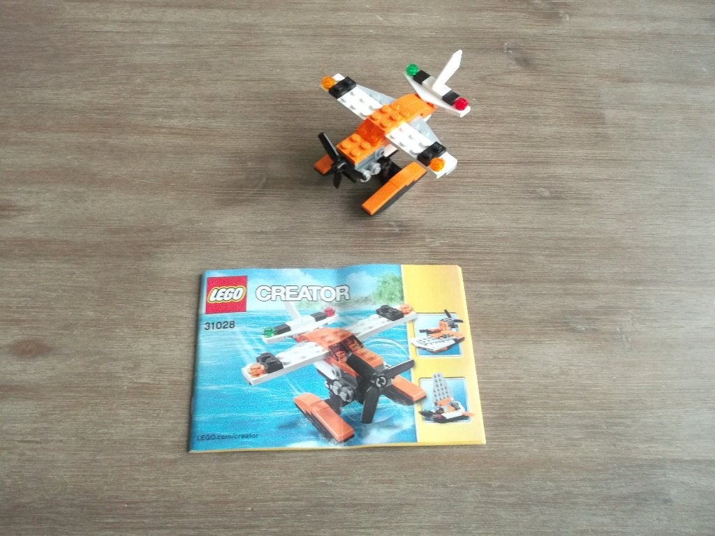 lego creator 31028 sea plane (2015), Gebruikt, Lego, Ophalen of Verzenden, Creator