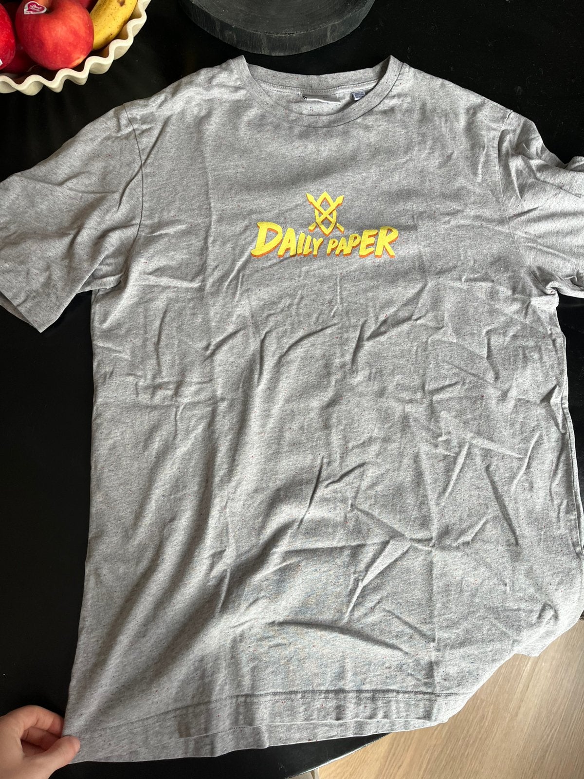 Tshirt daily paper maat M, Ophalen of Verzenden, Gedragen, Maat 48/50 (M), Grijs