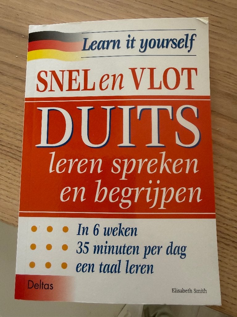 Snel en vlot Duits leren spreken en begrijpen, Delta’s, Niet van toepassing, Ophalen of Verzenden, Zo goed als nieuw