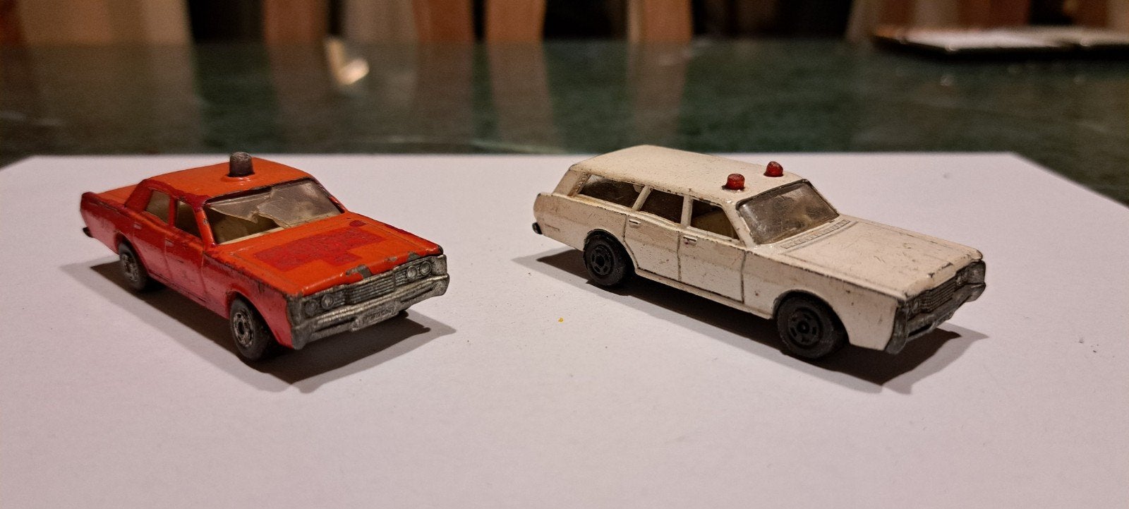 mercury 1:64 2x matchbox, Ophalen of Verzenden, Auto, Matchbox