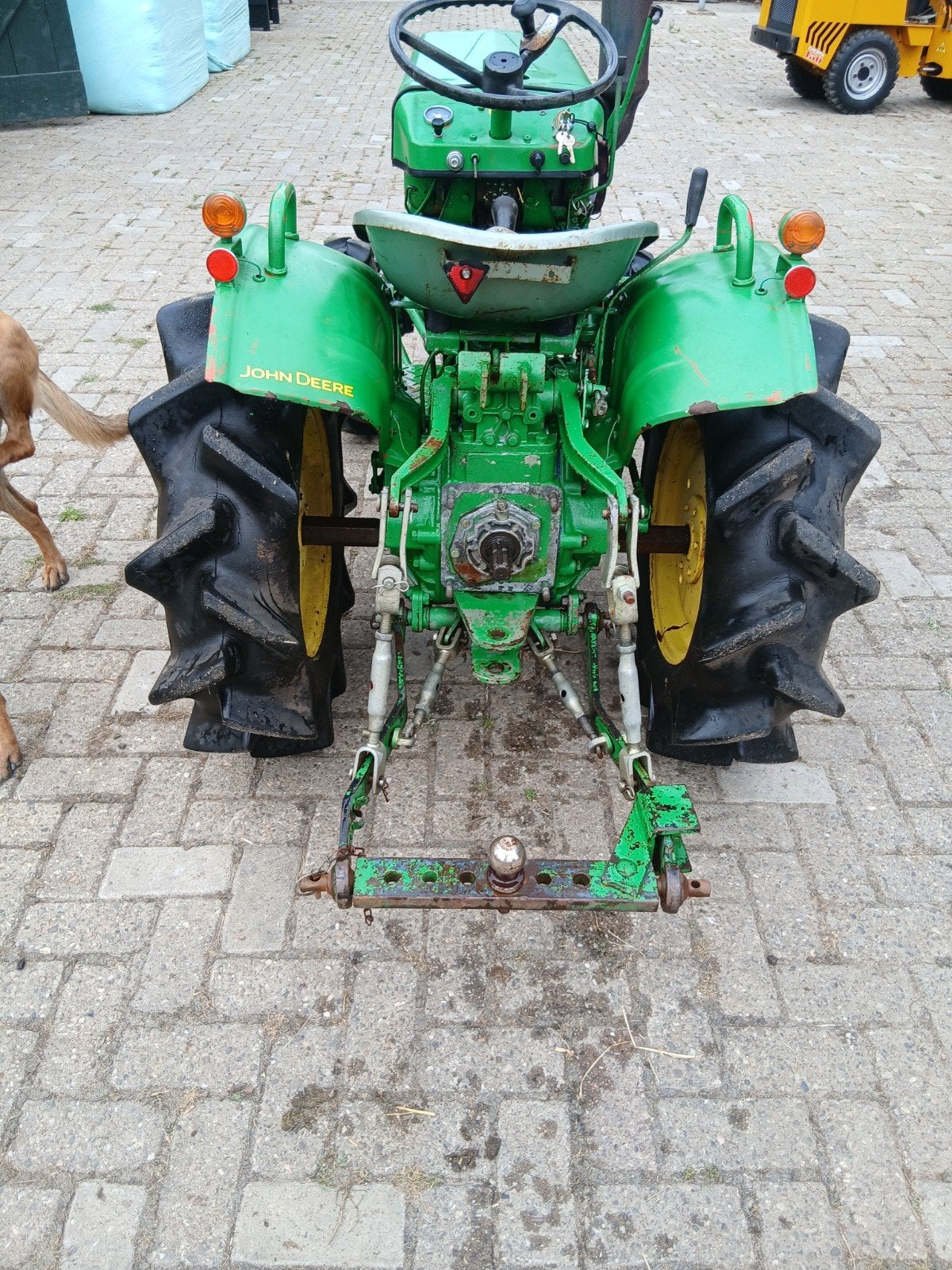 Yanmar minitractor met frees, John Deere, Meer dan 10000, Oldtimer, Ophalen of Verzenden
