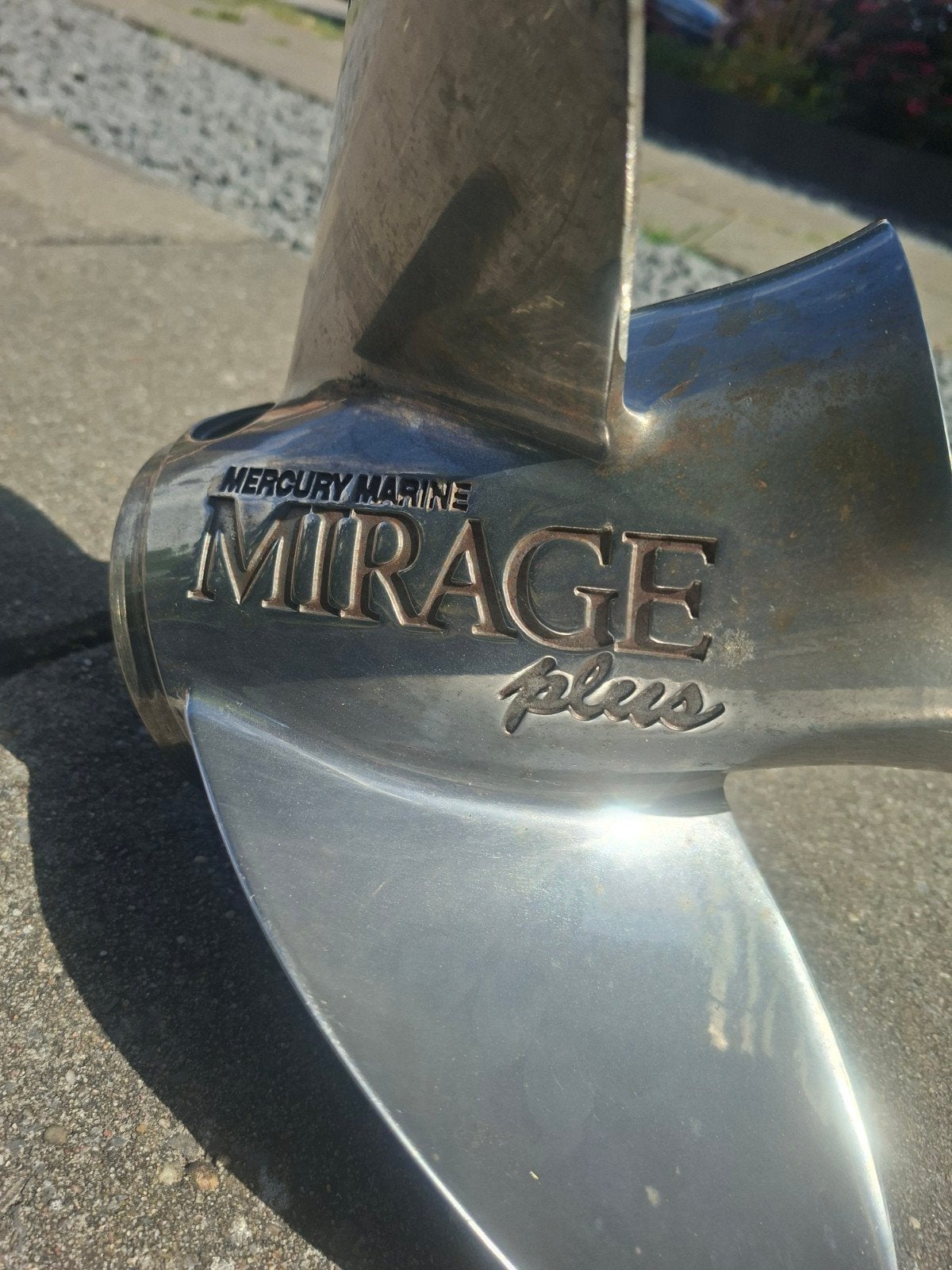 Mercury Marine Mirage Plus RVS Propeller 48-13700 19p, Ophalen of Verzenden, Gebruikt, Motor en Techniek, Motorboot