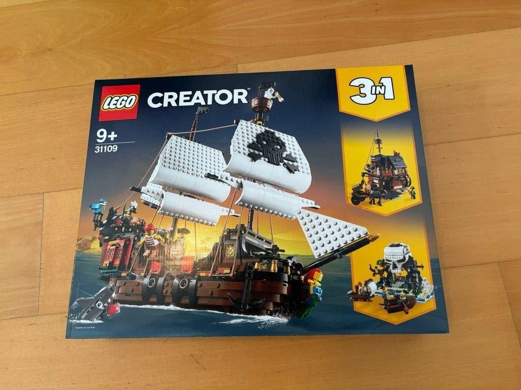 NIEUW - LEGO Creator 3-in-1 Pirate Ship 31109, Lego, Nieuw, Ophalen of Verzenden, Inclusief accessoires