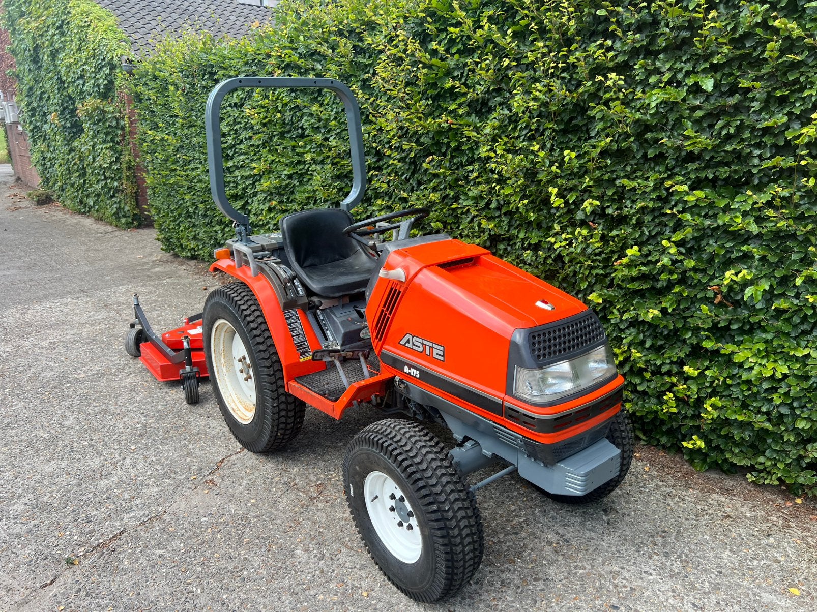 Kubota Aste minitractor|Gazonbanden|Cirkelmaaier|18PK| 4x4, Ophalen, Overige typen