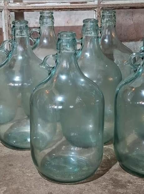 Oude vintage gistfles 5 liter, Ophalen of Verzenden