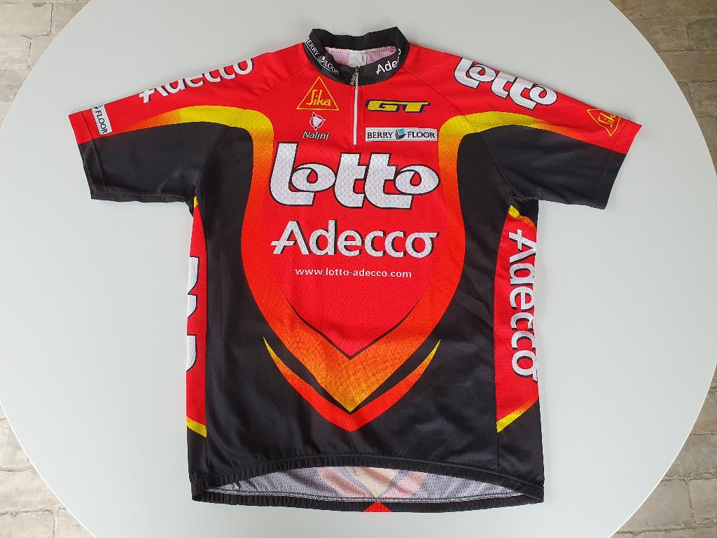Wielershirt Lotto Adecco (Nalini), Ophalen of Verzenden, Gebruikt, Kleding