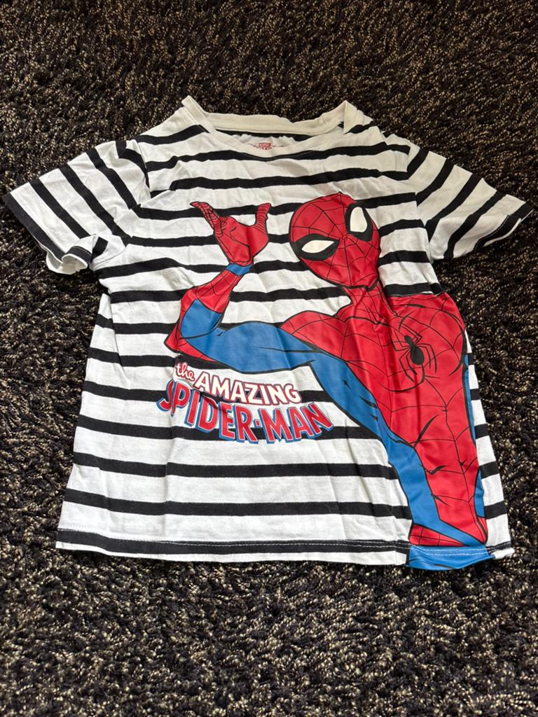 Jongens shirt maat 116 spiderman C&A, Ophalen, Zo goed als nieuw, Jongen, Shirt of Longsleeve