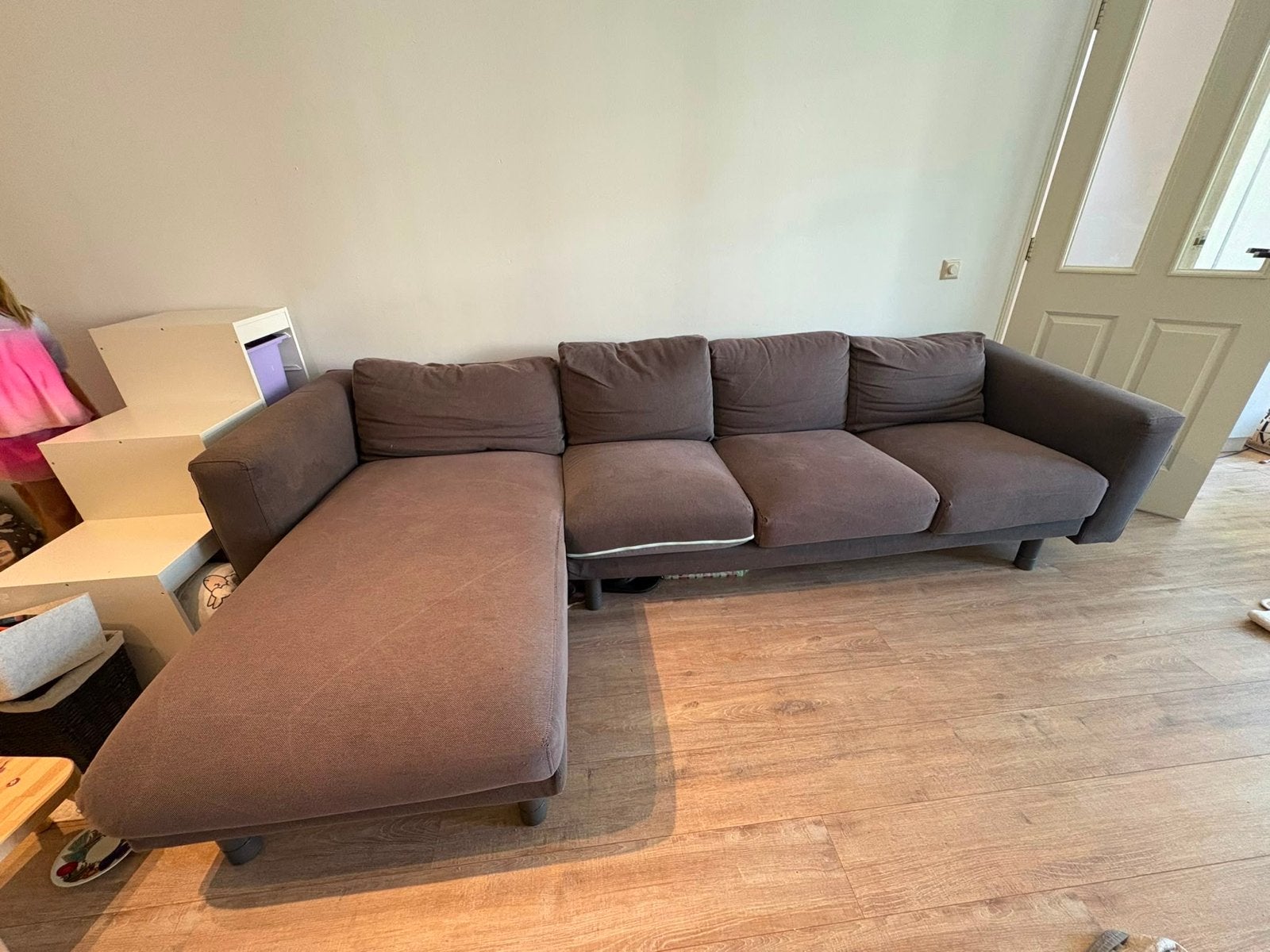 Ikea bank, lichte slijtage, kan in delen, Söderhamn/Norsborg, 250 tot 300 cm, Gebruikt, 100 tot 125 cm, Hoekbank