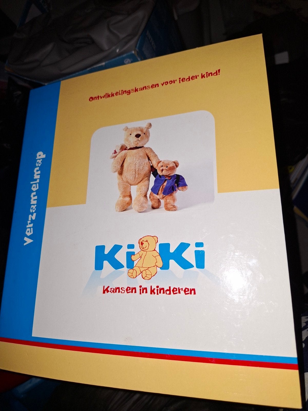 kiki mappen 3x inclusief de beer, Ophalen, Zo goed als nieuw