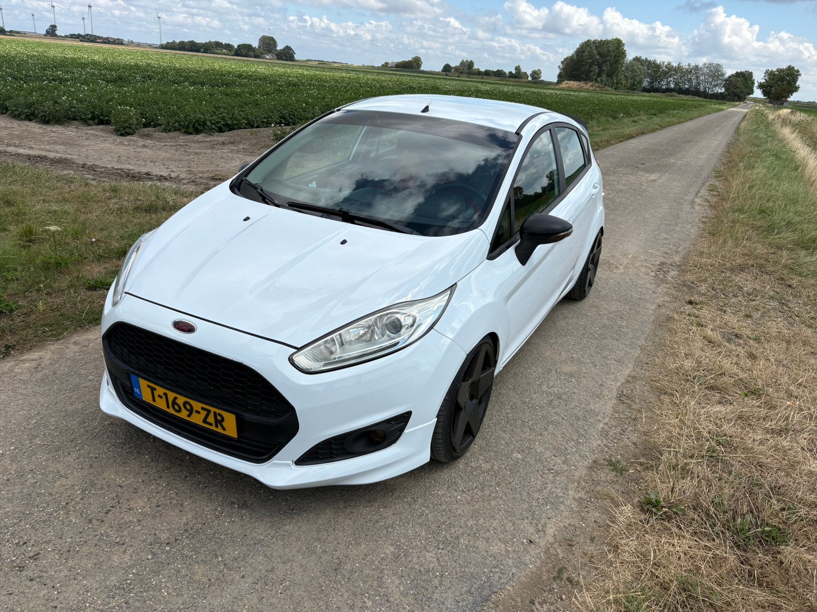 Ford Fiesta 1.25 st uitgevoerd, 4 cilinders, Wit, Handgeschakeld, Particulier