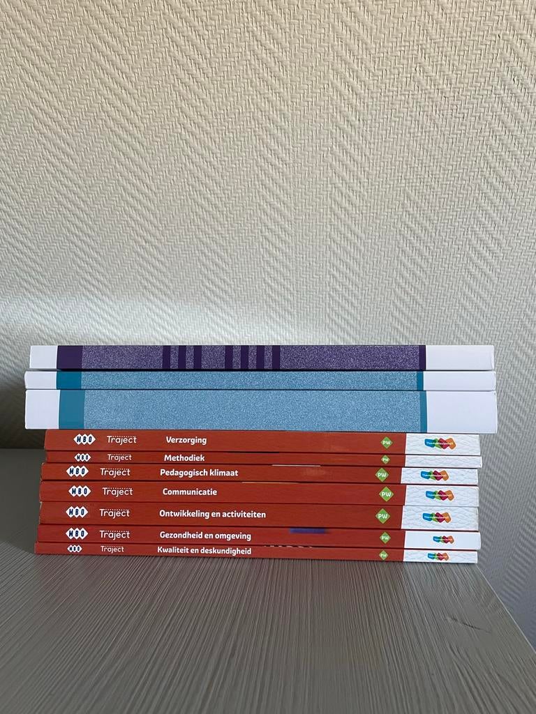 Complete MBO Studieboeken Zorg/Pedagogiek - Recente Edities, Boeken, Ophalen of Verzenden, Gamma, Nieuw, MBO